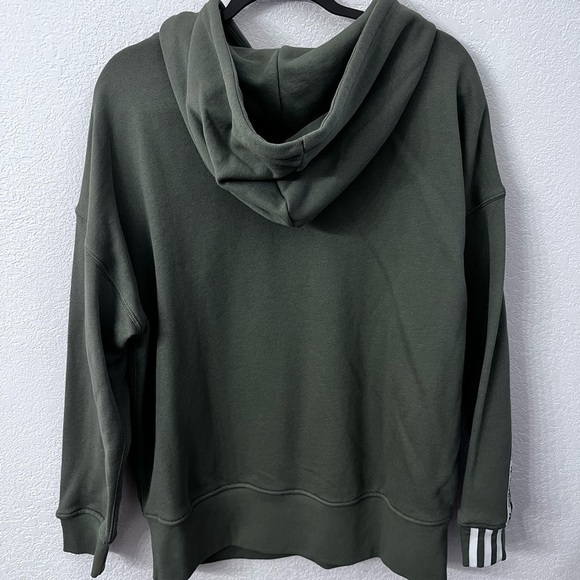 Adidas original olive green hoodie sweatshirt size medium - Picture 2 of 5